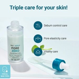 Be The Skin BHA+ Pore Zero Serum 30 ml Willow-BHA Skincare Pore Reducer New